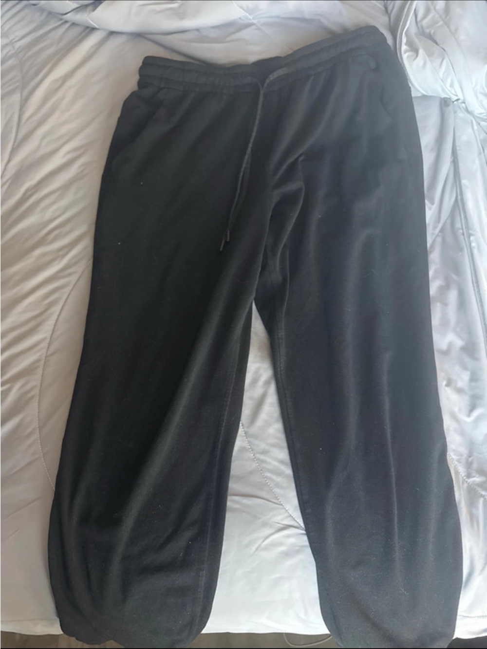 lululemon athletica Black Cozy Track Joggers